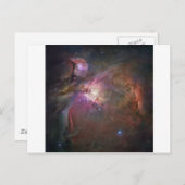 Orion Nebula Postkarte (Vorne/Hinten)