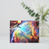Orion Nebula Postkarte (Stehend Vorderseite)