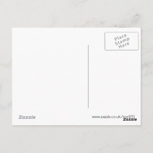 Orion Nebula Postkartenleere Innenseite Postkarte (Rückseite)