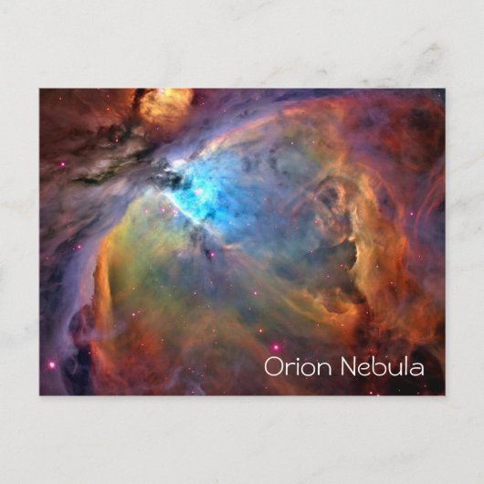 Orion Nebula Postkartenleere Innenseite Postkarte (Vorderseite)