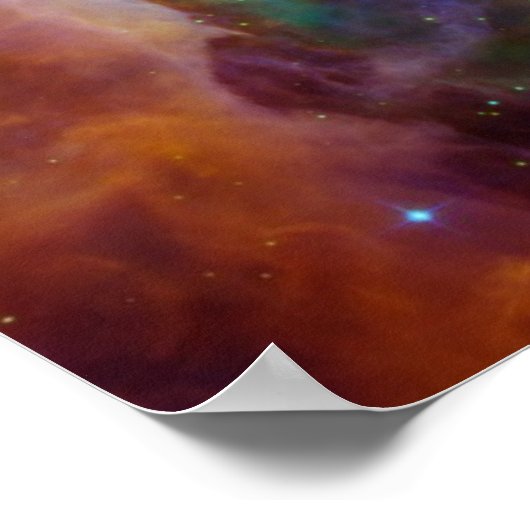 Orion Nebula Print Poster (Ecke)