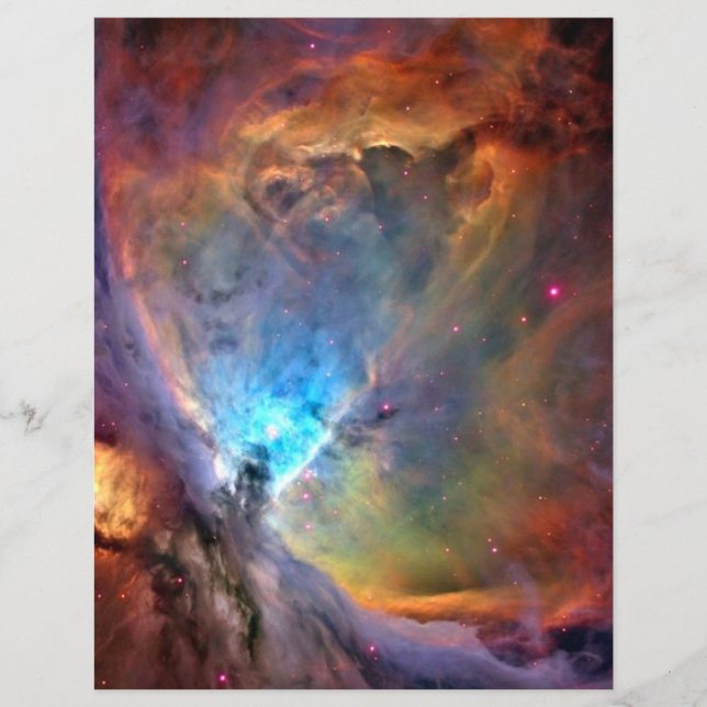 Orion Nebula Raumfahrzeug Papier - 2 Seiten (Vorderseite)