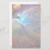 Orion Nebula Raumgalaxie Briefpapier (Vorne/Hinten)