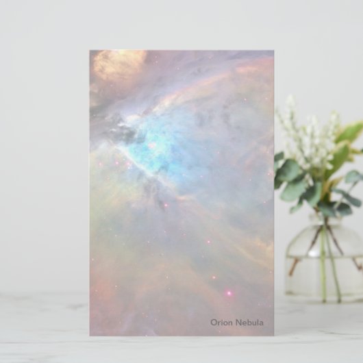 Orion Nebula Raumgalaxie Briefpapier (Stehend Vorderseite)