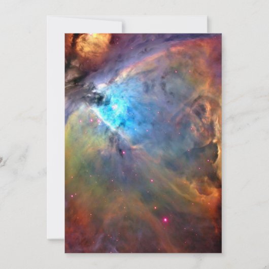 Orion Nebula Raumgalaxie Einladung (Vorderseite)