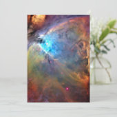 Orion Nebula Raumgalaxie Einladung (Stehend Vorderseite)