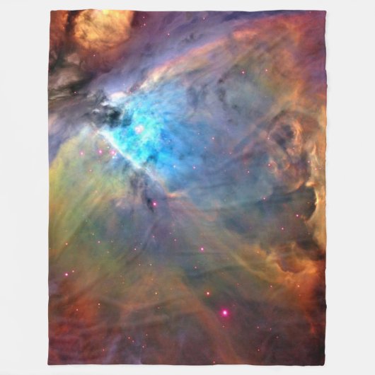 Orion Nebula Raumgalaxie Fleecedecke (Vorderseite)