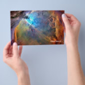 Orion Nebula Raumgalaxie Flyer (Handgriff)