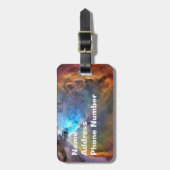 Orion Nebula Raumgalaxie Gepäckanhänger (Vorderseite vertikal)