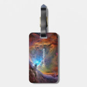 Orion Nebula Raumgalaxie Gepäckanhänger (Rückseite vertikal)