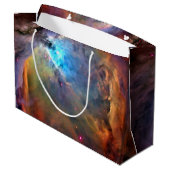 Orion Nebula Raumgalaxie Große Geschenktüte (Rückseite Schrägansicht)