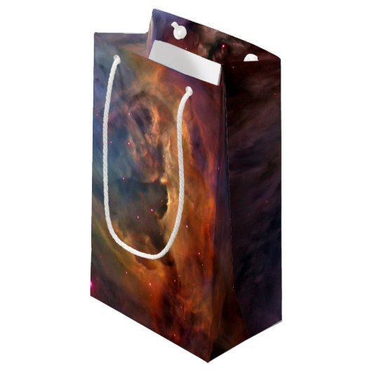 Orion Nebula Raumgalaxie Kleine Geschenktüte (Vorderseite Schrägansicht)