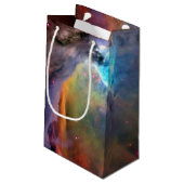 Orion Nebula Raumgalaxie Kleine Geschenktüte (Rückseite Schrägansicht)