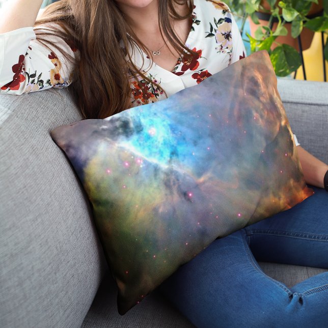 Orion Nebula Raumgalaxie Lendenkissen (Orion Nebula Space Galaxy Lumbar Pillow)