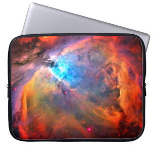 Orion Nebula Raumgalaxie mit hohem Kontrast Laptopschutzhülle