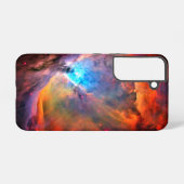 Orion Nebula Raumgalaxie mit hohem Kontrast Samsung Galaxy Hülle (Rückseite (Horizontal))
