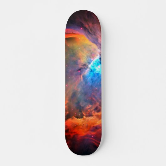 Orion Nebula Raumgalaxie mit hohem Kontrast Skateboard (Vorne)