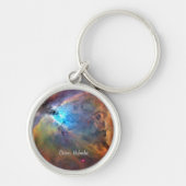 Orion Nebula Raumgalaxie Schlüsselanhänger (Vorne)