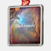Orion Nebula Raumgalaxie Silbernes Ornament (Links)