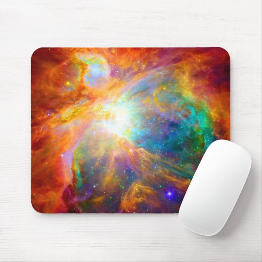 Orion Nebula Regenbogenwolken Mousepad (Mit Mouse)