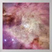Orion Nebula rosa Poster (Vorne)