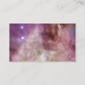 Orion Nebula rosa Visitenkarte (Rückseite)