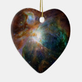 Orion Nebula rötlich-braune NASA Keramik Ornament (Rechts)