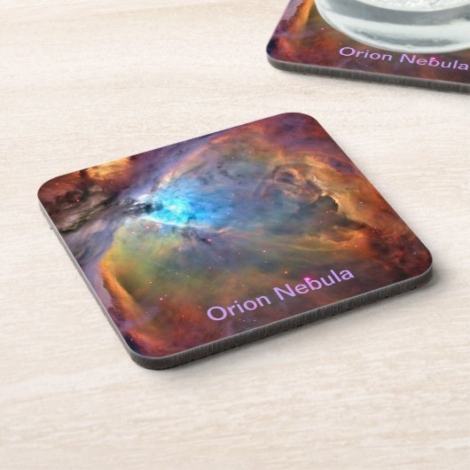Orion Nebula Space Galaxy Cork Untersetzer (Linke Seite)