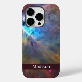Orion Nebula Space Galaxy Ihr Name Case-Mate iPhone 14 Pro Hülle