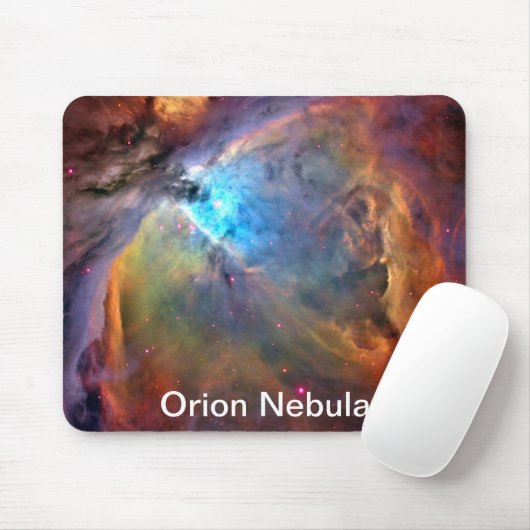 Orion Nebula Space Galaxy Mousepad (Mit Mouse)