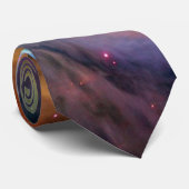 Orion Nebula Space Galaxy Necktie Krawatte (Gerollt)