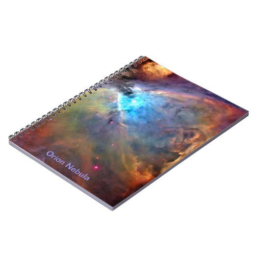 Orion Nebula Space Galaxy-Notebook Notizblock (Linke Seite)