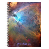 Orion Nebula Space Galaxy-Notebook Notizblock (Vorderseite)