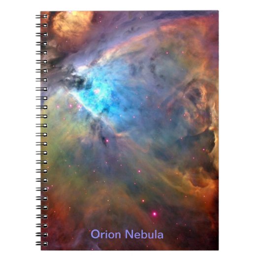 Orion Nebula Space Galaxy-Notebook Notizblock (Vorderseite)