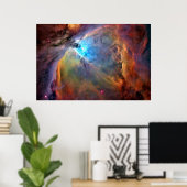 Orion Nebula Space Galaxy Poster (Heimbüro)