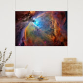 Orion Nebula Space Galaxy Poster (Küche)