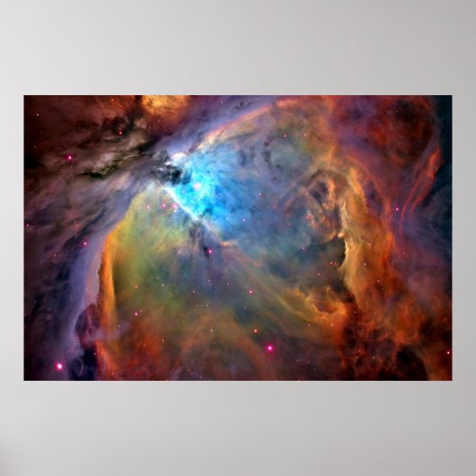 Orion Nebula Space Galaxy Poster (Vorne)