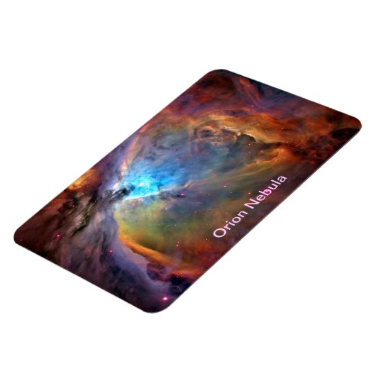 Orion Nebula Space Galaxy Premium Magnet (Linke Seite)