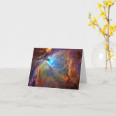 Orion Nebula Space Note Card Karte (Gelbe Blume)