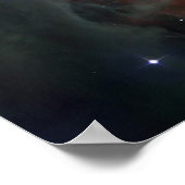 Orion Nebula Square Poster (Ecke)