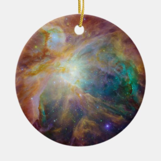 Orion Nebula Stars zusammengesetzt Keramikornament (Vorne)