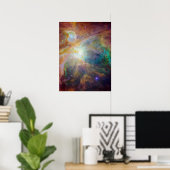 Orion Nebula Stars zusammengesetzt Poster (Heimbüro)
