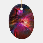 Orion Nebula und Trapezium Stars Keramik Ornament (Hinten)