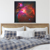 Orion Nebula und Trapezium Stars Leinwanddruck (Insitu (Schlafzimmer))