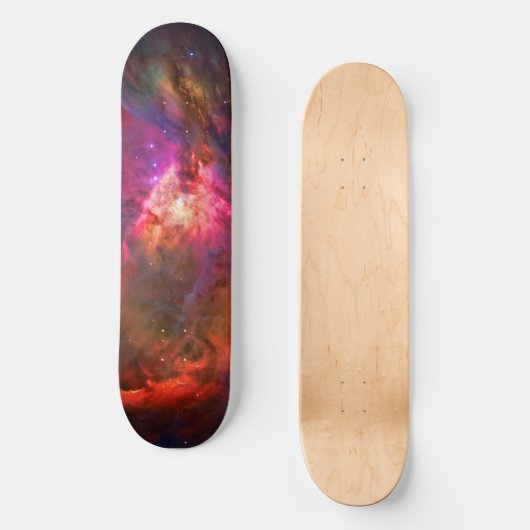 Orion Nebula und Trapezium Stars Skateboard (Vorderseite)