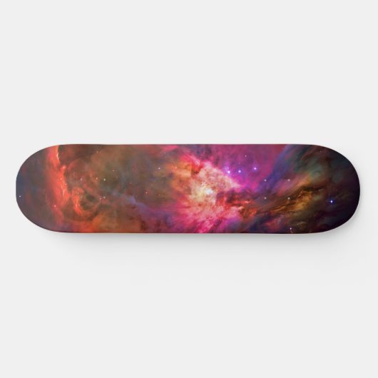 Orion Nebula und Trapezium Stars Skateboard (Horizontal)