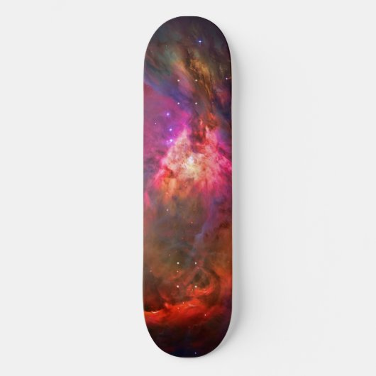 Orion Nebula und Trapezium Stars Skateboard (Vorderseite)