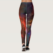 Orion Nebula und Trapezium Stars Weltraumübung Leggings (Rückseite)