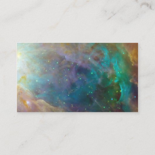 Orion Nebula Visitenkarte (Rückseite)