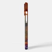 Orion Nebula Weltraumgalaxie niedriger Kontrast Case-Mate iPhone Hülle (Rückseite / Links)